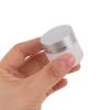CORHAD 15pcs 10g Frosted Glass Jars with Silver Lids Empty Travel Size Cosmetic Containers for Body Butter, Lip Balm, Creams, and Moisturizers Refillable Sample Pots for Makeup view 4