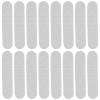 CLISPEED 100 Pcs Compact Double-Sided Nail Files 9x2cm Portable Nail Filing Buffing Tools for Manicure Pedicure Gray Emery Boards for Travel and Professional Use view 1