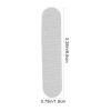 CLISPEED 100 Pcs Compact Double-Sided Nail Files 9x2cm Portable Nail Filing Buffing Tools for Manicure Pedicure Gray Emery Boards for Travel and Professional Use view 2