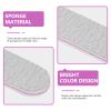 CLISPEED 100 Pcs Compact Double-Sided Nail Files 9x2cm Portable Nail Filing Buffing Tools for Manicure Pedicure Gray Emery Boards for Travel and Professional Use view 3