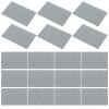 Alipis Mens Oil Control Papers 50 Sheets 3d Flocking Face Oil Blotting Sheets Blue-grey for Oily Skin Facial Cleansing Tissue view 1
