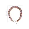 BETOOKY Baroque Crystal Headband for Women, Padded Wide Rhinestone Hairband with Faux Gemstones, Comfortable Decorative Hair Accessory for Weddings and Daily Wear view 2