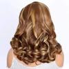 oulaer 13x4 Body Wave 4/27 Highlight Ombre Lace Front Wigs Human Hair Honey Blonde Bob Wig Human Hair Pre Plucked Lace Frontal Bob Wigs 150 Density 14Inch view 3