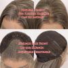 Towarm Ash Brown with Platinum Blonde Highlights Synthetic Lace Front Wig Pre Plucked Natural Hairline Long Straight Mushroom Brown Balayage Lace Front Synthetic Wig for Women Daily Party Cosplay Wig view 2
