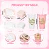 6 Set Pink Birthday Squad Party Favors Spa Sleepover Party Supplies view 3