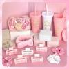 6 Set Pink Birthday Squad Party Favors Spa Sleepover Party Supplies view 4