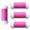 ifundom Electric Foot File Replacement Heads 4pcs Pink Coarse Roller Refills for Electronic Foot Grinding Device for Pedicure and Callus Removal view 1
