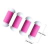 ifundom Electric Foot File Replacement Heads 4pcs Pink Coarse Roller Refills for Electronic Foot Grinding Device for Pedicure and Callus Removal view 2
