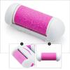 ifundom Electric Foot File Replacement Heads 4pcs Pink Coarse Roller Refills for Electronic Foot Grinding Device for Pedicure and Callus Removal view 3