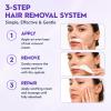 Hair Removal Cream, Facial Hair Removal Cream for Women with Soothing Cream view 4