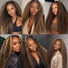 Honey Blonde Jerry Curly Human Hair Bundles 28 30 32 Inch 3 Bundles view 2
