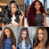 Honey Blonde Jerry Curly Human Hair Bundles 28 30 32 Inch 3 Bundles view 3