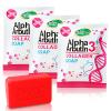 DR MEINAIER Daily Cleansing Soap with Alpha Arbutin, Vitamin C & Collagen, Floral Scented Face and Body Cleanser, Gentle Formula for Smooth-Looking Skin (3) view 1