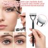 3 PCS Eyelash Separator Tool Eyebrow Comb Set, Lash Brush Dual-Ended Eye Makeup Tools with Metal Comb Eyelash Brush for Mascara Clump Removal and Brow Shaping view 3