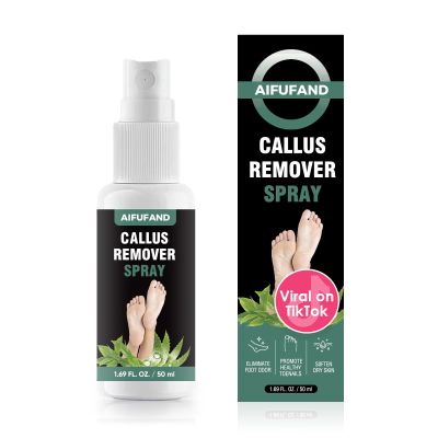 AIFUFAND Foot Callus Remover Spray, Foot Peeling Spray, Fresh Scent