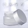 ibasenice Frosted Glass Cream Jars 6pcs 30g Small Refillable Containers with Lids for Face Cream Portable Cosmetic Storage view 4