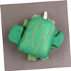 RUNROTOO Bathing Body Skin Cleaner Loofah Ball with Hanging Loop, Sturdy Mesh Bath Scrubber for Shower Exfoliating, Cute Cactus Design Suitable for Daily Home Bathing view 4