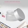 SOIMISS Refillable Frosted Glass Cream Jar 30g 6pcs with Lid Portable Face Cream Storage Container for Travel and Daily Cosmetics view 4
