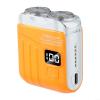 Travel Ready Electric Smart Shaver With Ergonomic Design And Dual for blades For A Clean And Smooth Finish(Orange) view 2