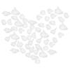 Amosfun Nail Cotton Balls for Polish Removal 3pcs Small Absorbent Manicure Cotton Rounds Suitable for Nail Cleaning and Polish Remover Use at Home Or Travel view 1