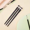 KAJNBN 2 Sets Eyeshadow Makeup Brush Kit with Black Handles, 20pcs Small Angled and Flat Eyeliner Brushes for Travel and Beginner Eye Makeup view 4