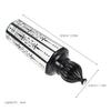 KAJNBN 6pcs 15ml Black Glass Perfume Roll on Bottles with Engraved Roller Applicator, Refillable Essential Oil Roller Bottles for Travel and Aromatherapy view 2