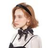 GSHLLO 20 Pcs Satin Fabric Covered Headbands Plastic Padded Hairbands Cloth Wrapped Head Bands Plain Hard Hair Bands Crafting Hair Hoops DIY Craft Headwear Blank Head Accessories 0.8 Inch view 3