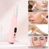 Sonic Dermaplaning Tool, Rechargeable Face Exfoliator with 22,000 Vibrations/Min & 12 Blades (6 Coarse + 6 Fine), Painless Peach Fuzz Removal for Women, Home Facial Hair Razor System with LED Light view 4