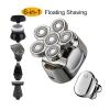 6 Head Floating Electric Shaver For Men, Rechargeable Bald Head Razor, Waterproof Wet/Dry Cordless Shaver With LCD Display view 2