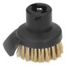 Jenivaint Round Brush Head for SC1 SC2 SC3 SC4 SC5 SC6 SC7, Hard Scraper Design, High Temperature Steam, with Golden Copper Style, for Efficient Decontamination view 4