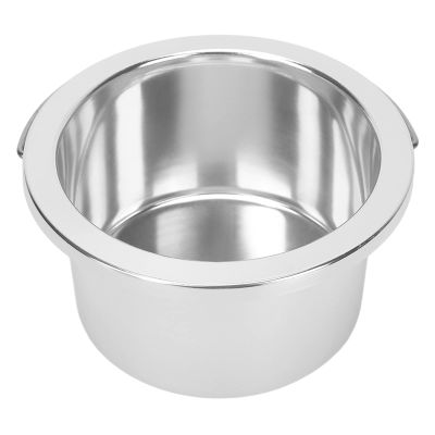 Aumotop Hair Remover Machine Silver Wax Warmer Replacement Pot Durable Aluminum Alloy Inner Pot Easy to Clean