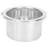 Aumotop Hair Remover Machine Silver Wax Warmer Replacement Pot Durable Aluminum Alloy Inner Pot Easy to Clean view 2