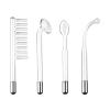 High Frequency Wand Device Set, Handheld Beauty Tool with 4 Replaceable Glass Electrodes, Portable Facial Wand Kit (2 Sets per Order) view 4