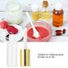 ShanQuilyx 45-Pack 1.2ml Gold Mini Refillable Lip Gloss Tubes Transparent, Leak-Proof with Built-In Brush & Rubber Rings for On-the-Go Makeup view 3