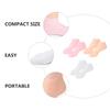 HOLIDYOYO 3 Pairs XL Moisturizing Socks for Dry Feet Anti-Cracking Foot Covers in White Pink and Nude for Nighttime Hydration and Softening view 3