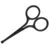Saluaqui Nose Hair Scissors Scissors for Nose Hai Hair Rounded Tip Trimmer for Men Women Facial Eyebrow Moustache Grooming Manual Steel view 2