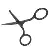 Saluaqui Nose Hair Scissors Scissors for Nose Hai Hair Rounded Tip Trimmer for Men Women Facial Eyebrow Moustache Grooming Manual Steel view 4