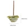 VILLCASE 3pcs Large Rose Flower Mesh Bath Poufs Exfoliating Body Scrub Shower Balls for Adults, Soft Mesh Bath Scrubbers for Daily Shower and Skin Cleansing Random Color view 2