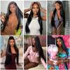 Straight Human Hair Bundles Natural Black Straight Bundles 28 30 32 Inch Unprocessed Virgin 1B Straight Bundle Human Hair Extensions 50 Gram Per Bundle view 2