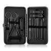 16 in 1 Manicure Pedicure Kit, Professional Nail Clipper Set, Stainless Steel Grooming Kit with Cuticle Tools, Portable Travel Nail Care Kit for Men Women, Black view 1