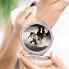 VstaDank South Africa Animal Makeup Mirror Fashion Double Sided Pocket Mirror Small Compact Travel Mirror Cute Round Folding Mirror for Purse Women Birthday Valentine's Day view 4