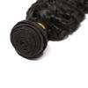Human Hair Bundles Wet and Wavy Bundle 1B Deep Wave Human Hair Bundles 26 28 30 inch Brazilian Natural Black Deep Wave Bundle view 4