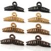 GadgetNestUSA Claw Hair Clips for Women, 8-Pack Large Butterfly Jaw Clamps for Long Curly Hair, Strong Grip Matte Finish, Durable No-Slip Styling Accessories Set view 1