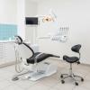 Multi-Functional Ergonomic Saddle Stool with Wheels Saddle Tilting Stool Rolling Chair with Back Support 19.93-21.65in Height for Salon Spa Dentist Clinic Medical Massage view 3