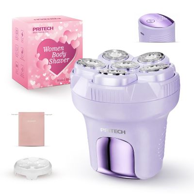 PRITECH Electric Razors for Women Legs, Electric Shaver for Women