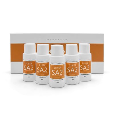 Hydro Facial Aqua Peel Concentrated Solution Set, AS1 SA2 AO3 3-in-1 Facial Serum Kit for Hydro Dermabrasion Machines, Deep Cleansing, Exfoliating, Nourishing & Hydrating Skin Care (SA2)