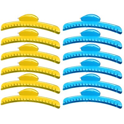 Aluminum Tip Top Finger Wave Hair Clips, 12Pcs for Women Styling, Metal Clips Modeling Clamps Suitable for Home and Outdoor
