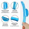 Aluminum Tip Top Finger Wave Hair Clips, 12Pcs for Women Styling, Metal Clips Modeling Clamps Suitable for Home and Outdoor view 3