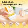 Waxfans Roll On Wax Refill,Waxing Roller Refill for Hair Removal,100% Natural,Quick Melting - For Coarse and Fine Hairs.with 3.53 Ounce(Pack of 4) Honey Wax Rollers, 50 StripsYellow) view 4