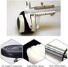 HXYONGN Stool on Wheels White 360 Swivel Salon Stool with Wheels Comfortable Home Bar Stools for Barber Massage Tattoo Manicure Full Moon Independence(White) view 2